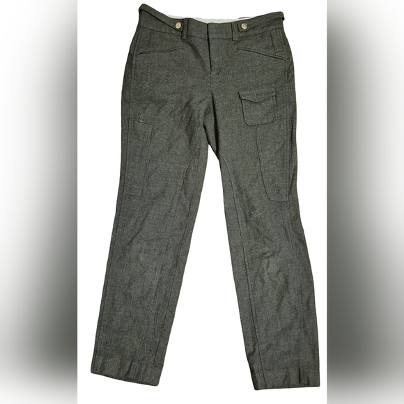 Pink Tartan Wool Pants - Picture 1 of 4